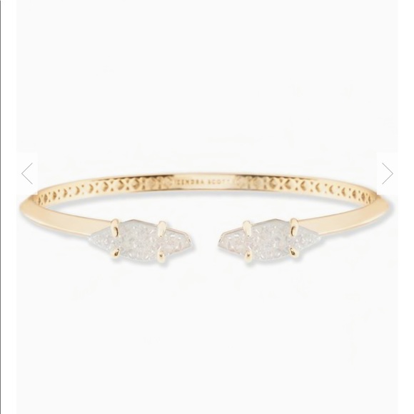 Kendra Scott Jewelry - Kendra Scott Bianca cuff bracelet iridescent drusy